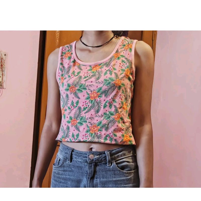 Peach Off shoulder Top