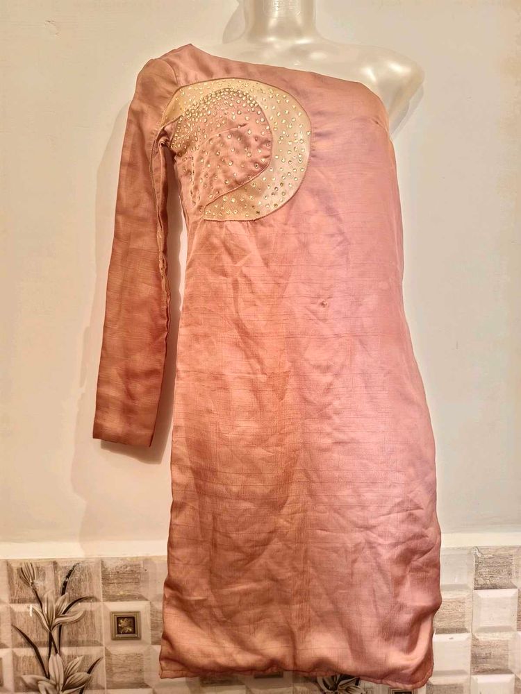 Elegant One-Shoulder Dress