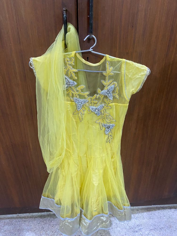 Yellow Ethnic Dress