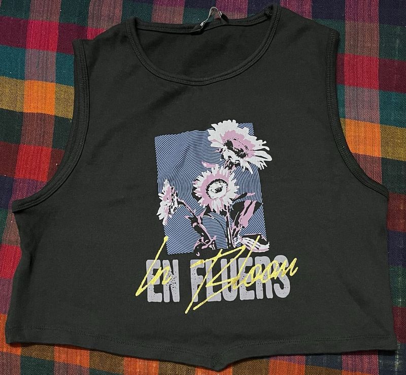 Floral Graphic Tank Top