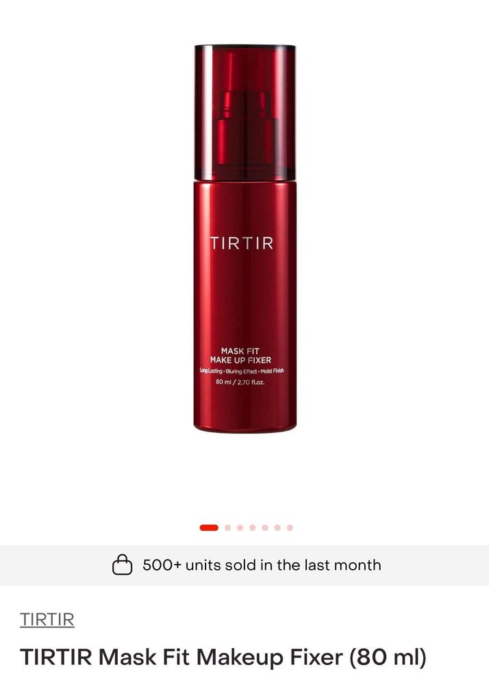 TT make up setting spray
