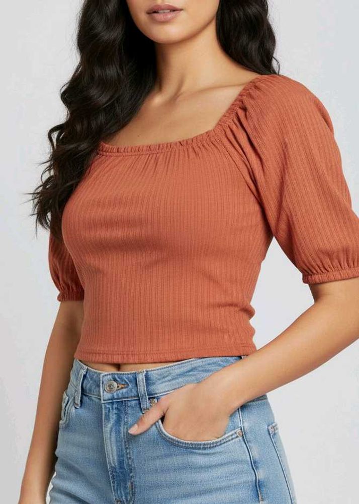 Madewell Puff Sleeve Top