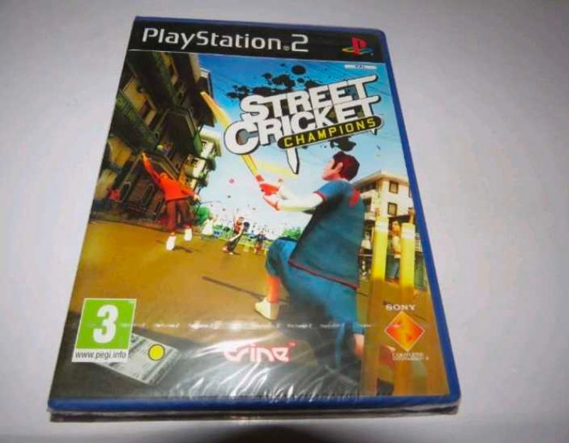 PS2/Playstation 2 STREET CRICKET CHAMPIONS