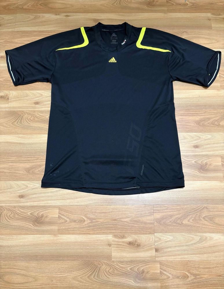 Adidas Climacool Black Jersey T-shirt