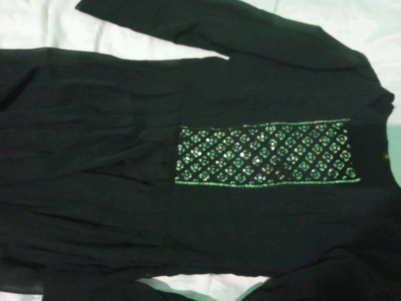 Elegant Black Kurta