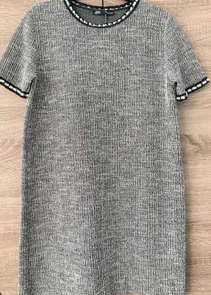 Zara Tweed Mini Dress