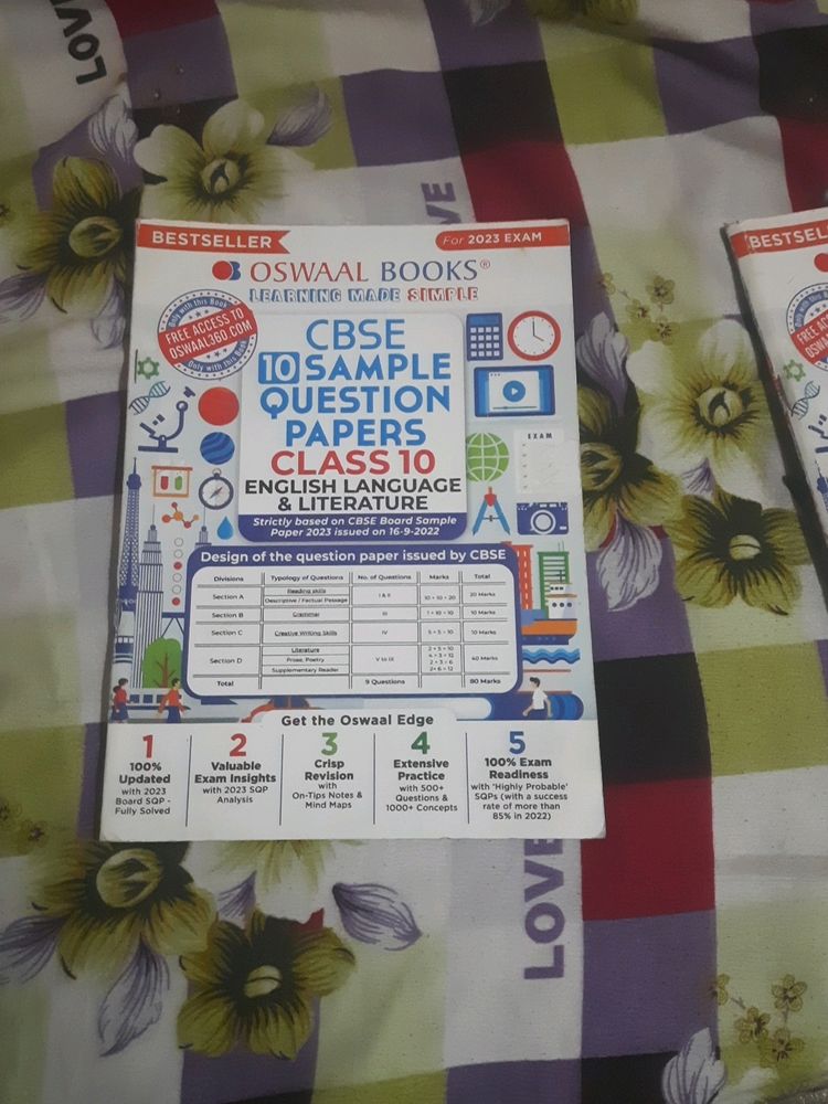 CBSE Sample Question Paper Class 10 English 2023