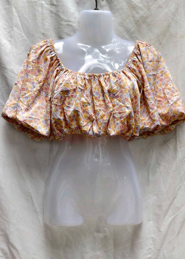 Floral Crop Top