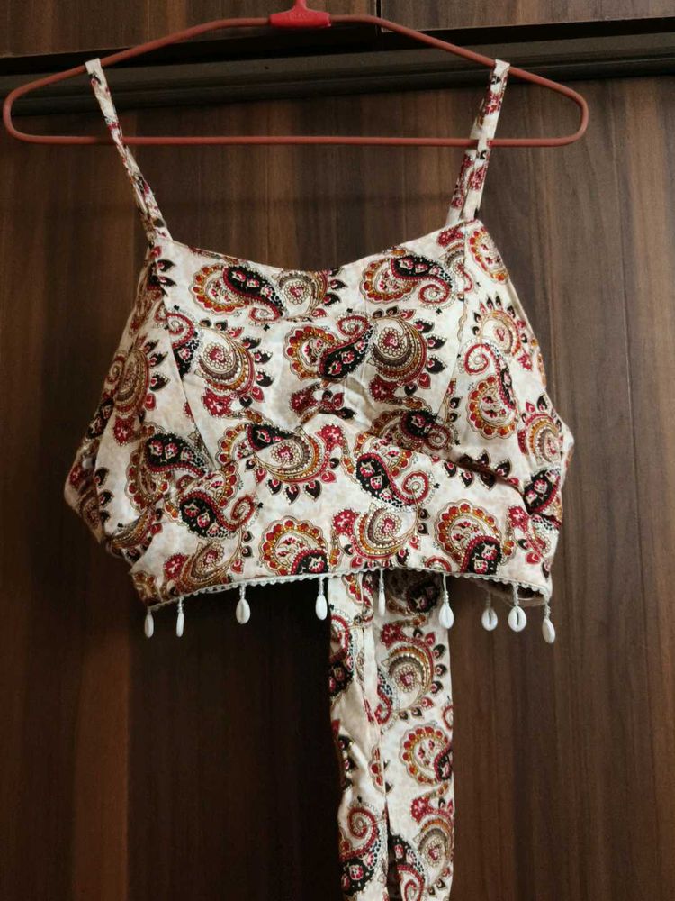 Paisley Print Blouse