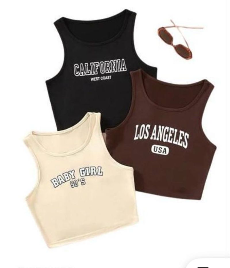 Trendy Graphic Tank Tops