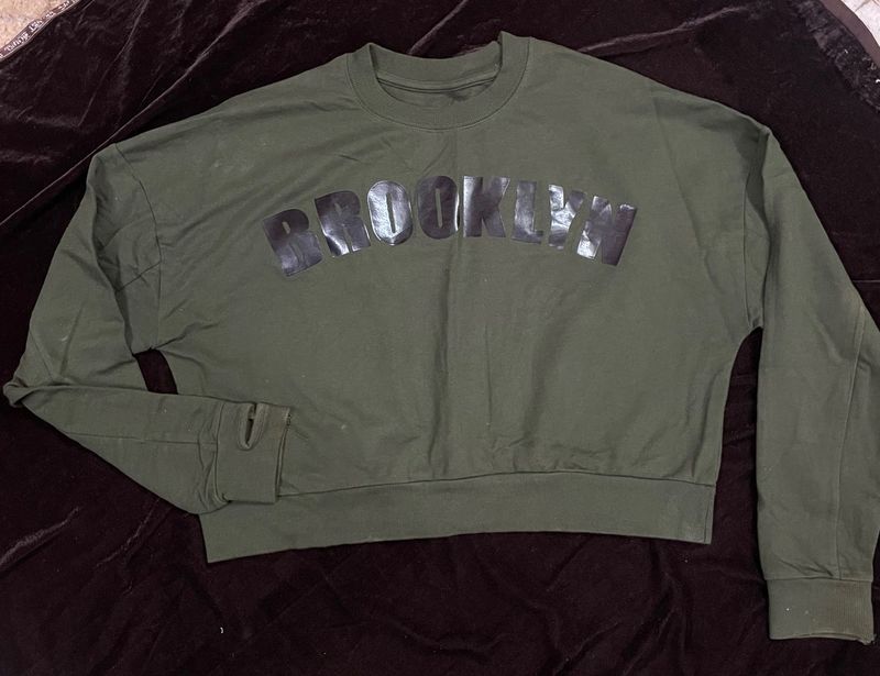 Westside Olive Green Sweatshirt