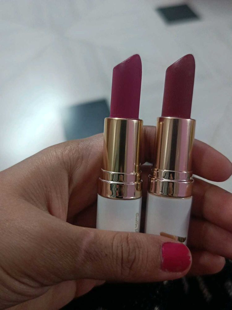MyGlamm LIT Satin Matte Lipstick Duo