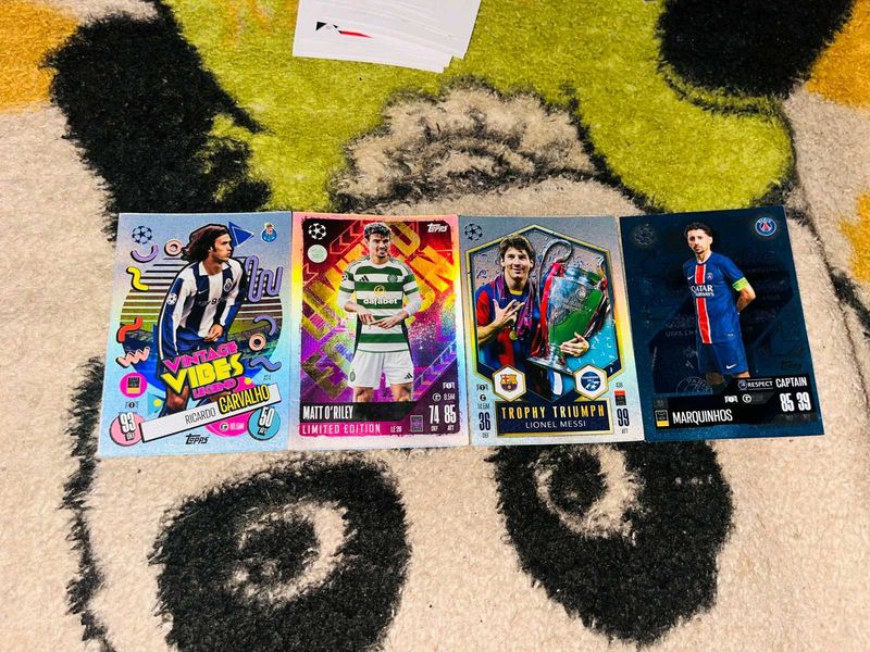 MATCH ATTAX RARE CARDS