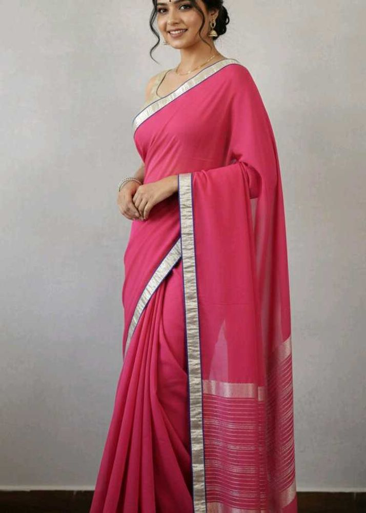 Pink Saree💌