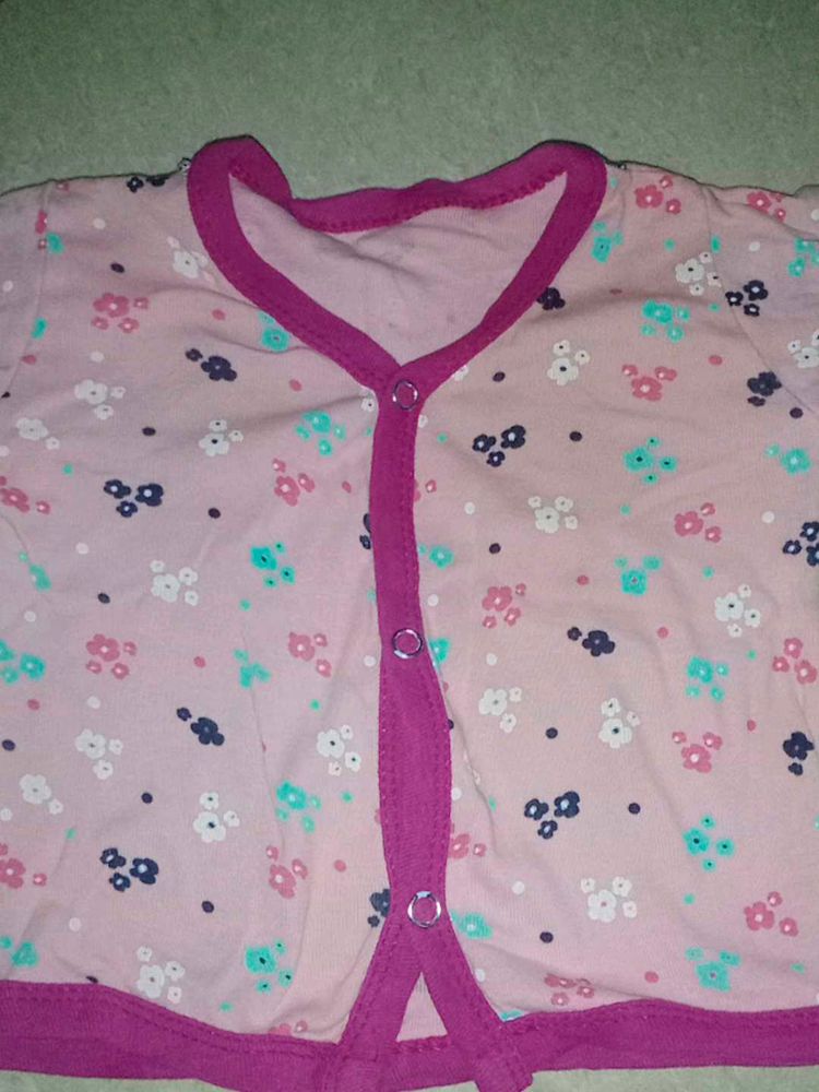 Cute Floral Baby Top