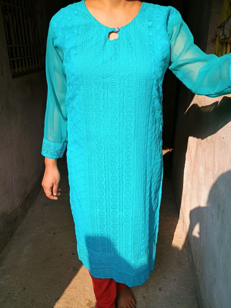 Chikankari Kurti