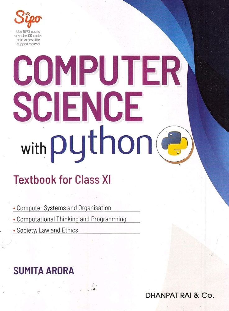 Computer Science Book Sumita Arora Class 11