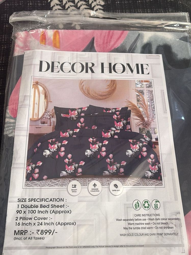 Decor Home Floral Bedsheet Set