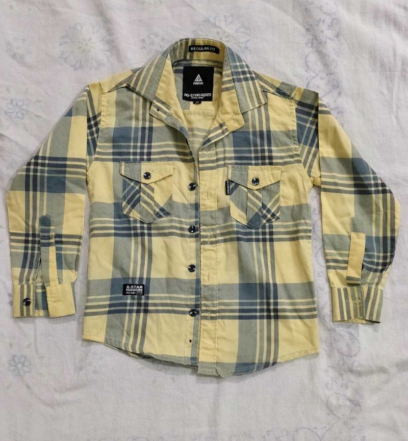 Checked Multi Color Shirt