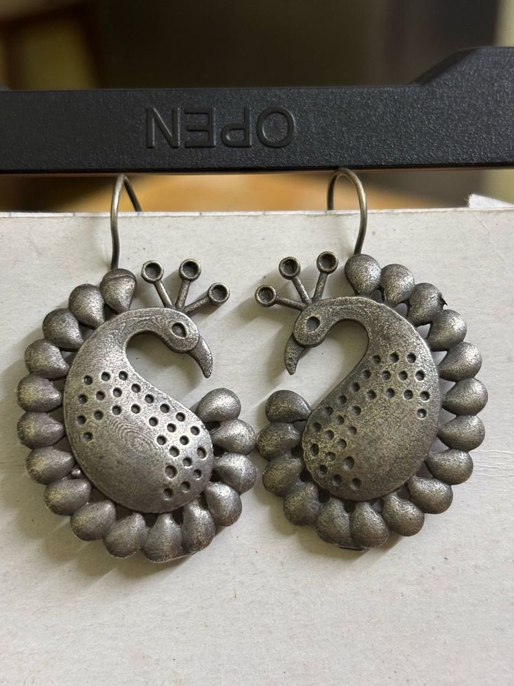 Peacock Earrings