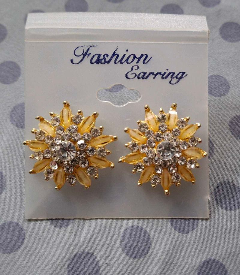Ad Stone Earring Stud