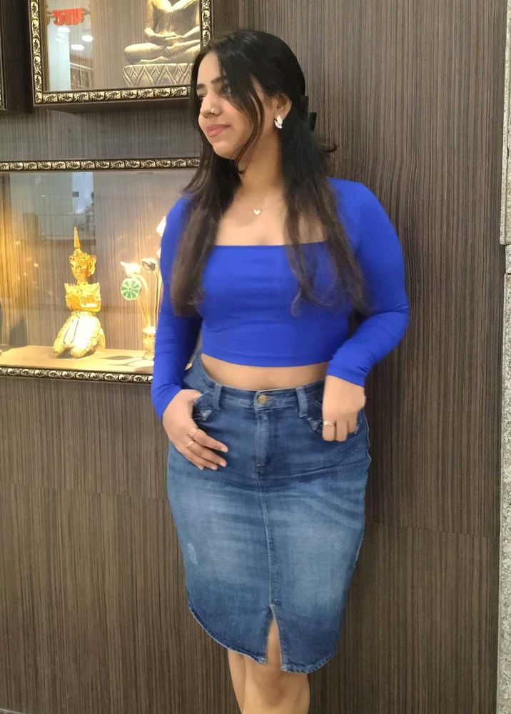 Denim Skirt