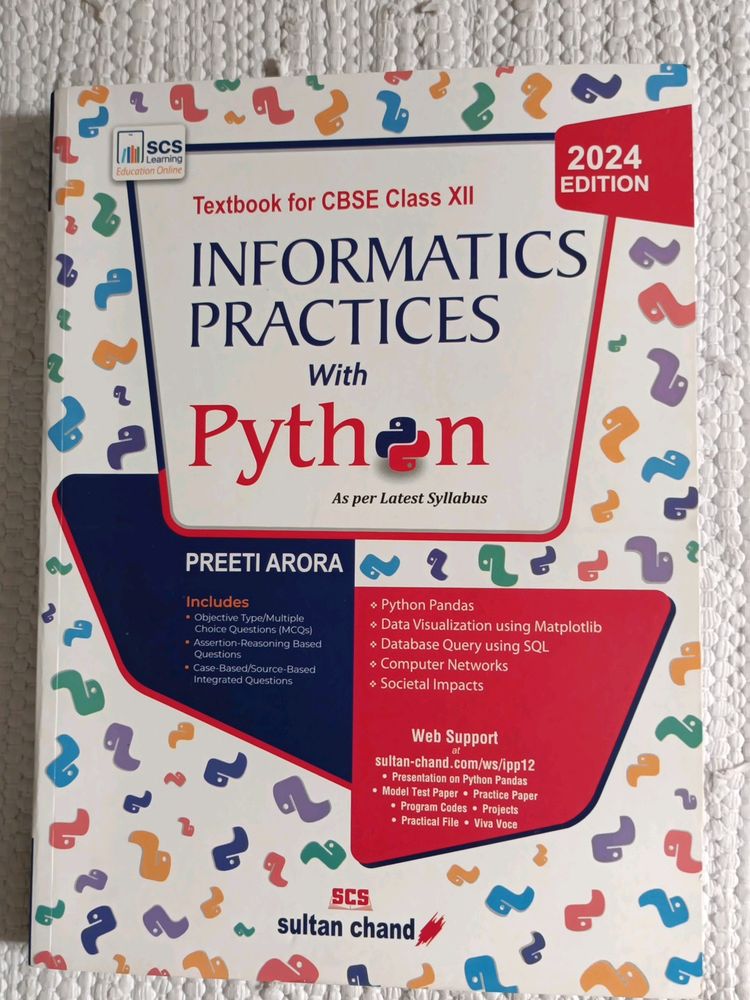 Informatics practices Class 12 New Edition