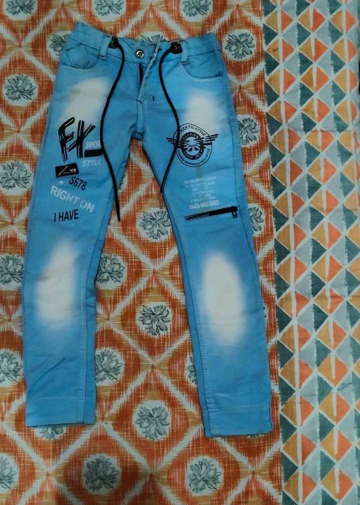 Stylish Boys Blue Jeans