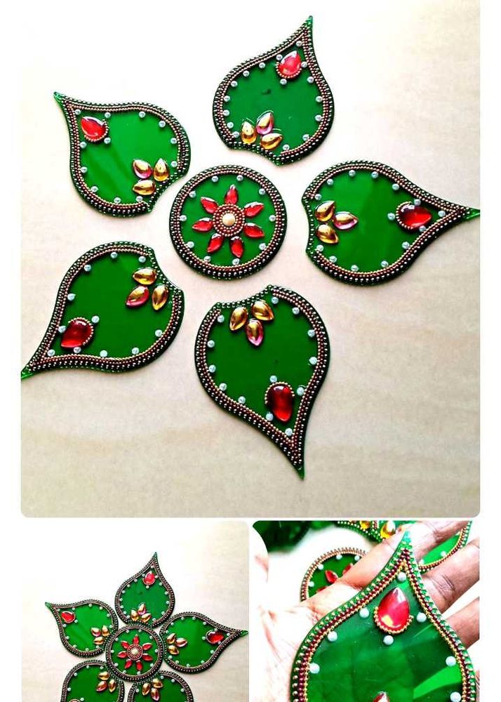 Acrylic Rangoli Sets