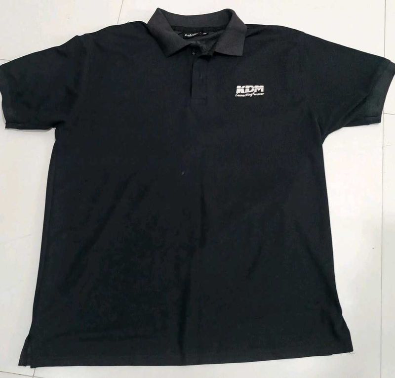 Black Polo Shirt - KDM Logo