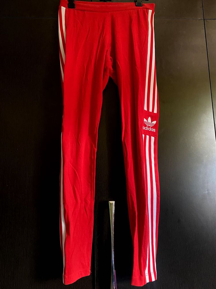 ❤️‍🔥Authentic Adidas Red Track Pants