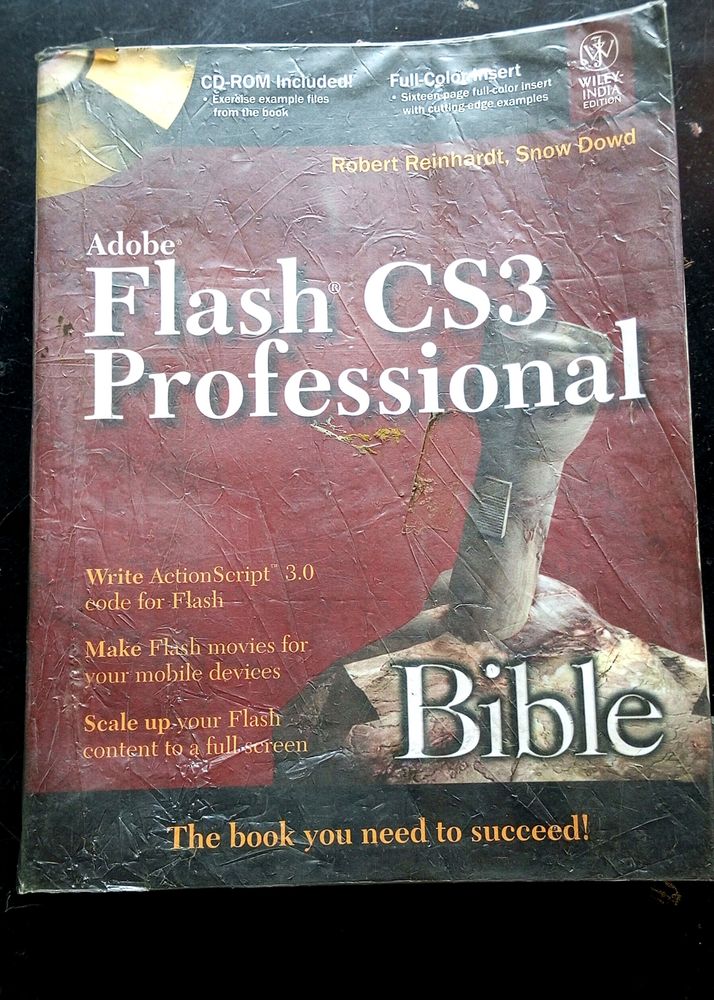 Adobe Flash And Action Script Books.