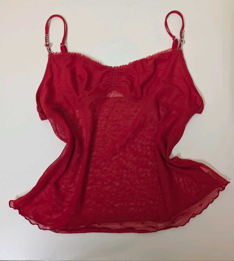 Red Cami Top