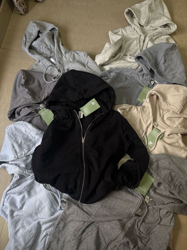 H&amp;M Cozy Assorted zip Hoodies