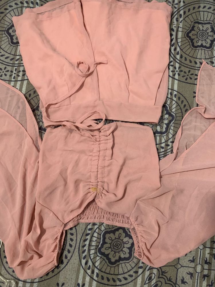 Pink Two-Piece Set