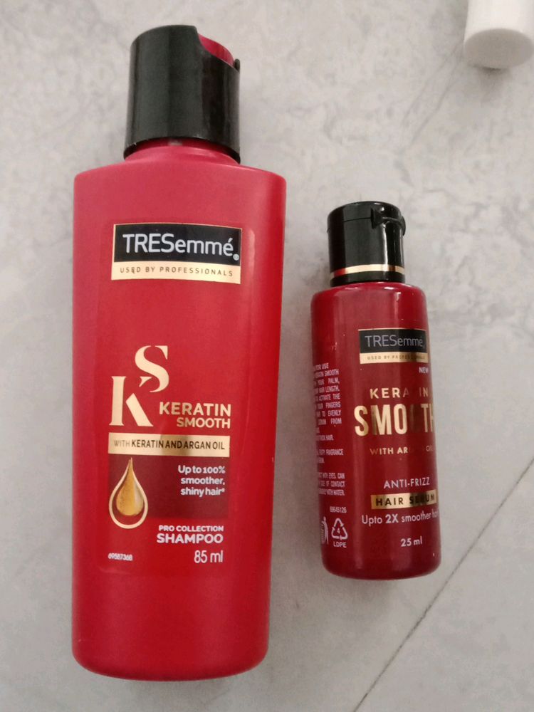Tresemme Hair Serum And Shampoo