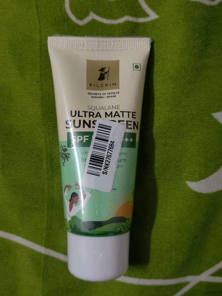 Pilgrim Squalane Ultra Matte Sunscreen
