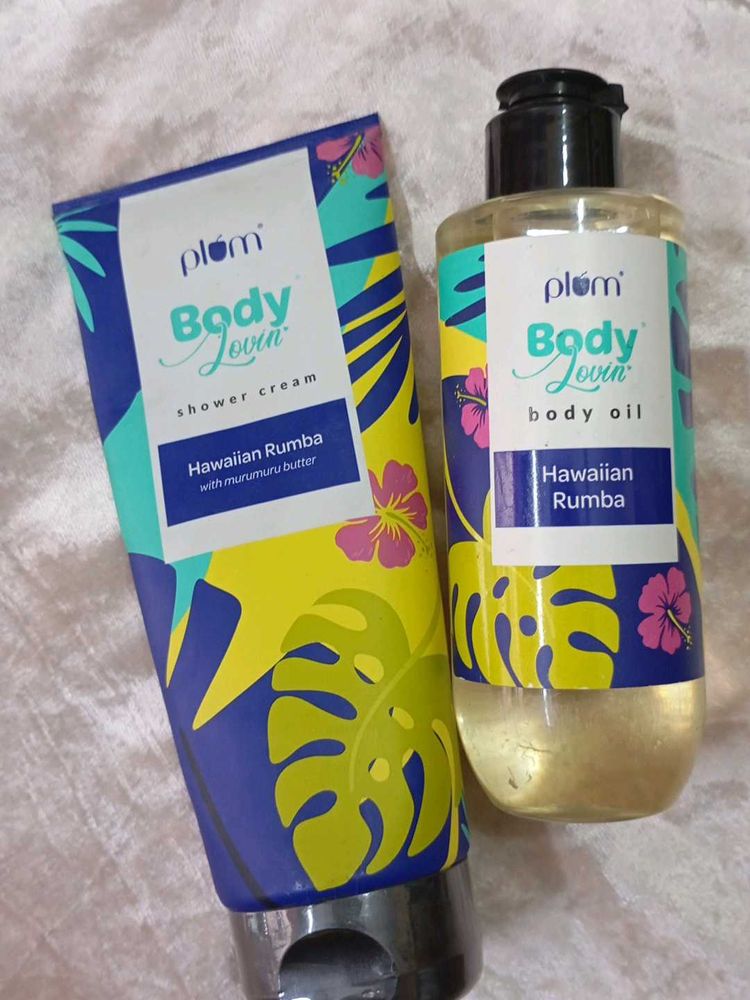 Plum Body Lovin' Hawaiian Rumba Set