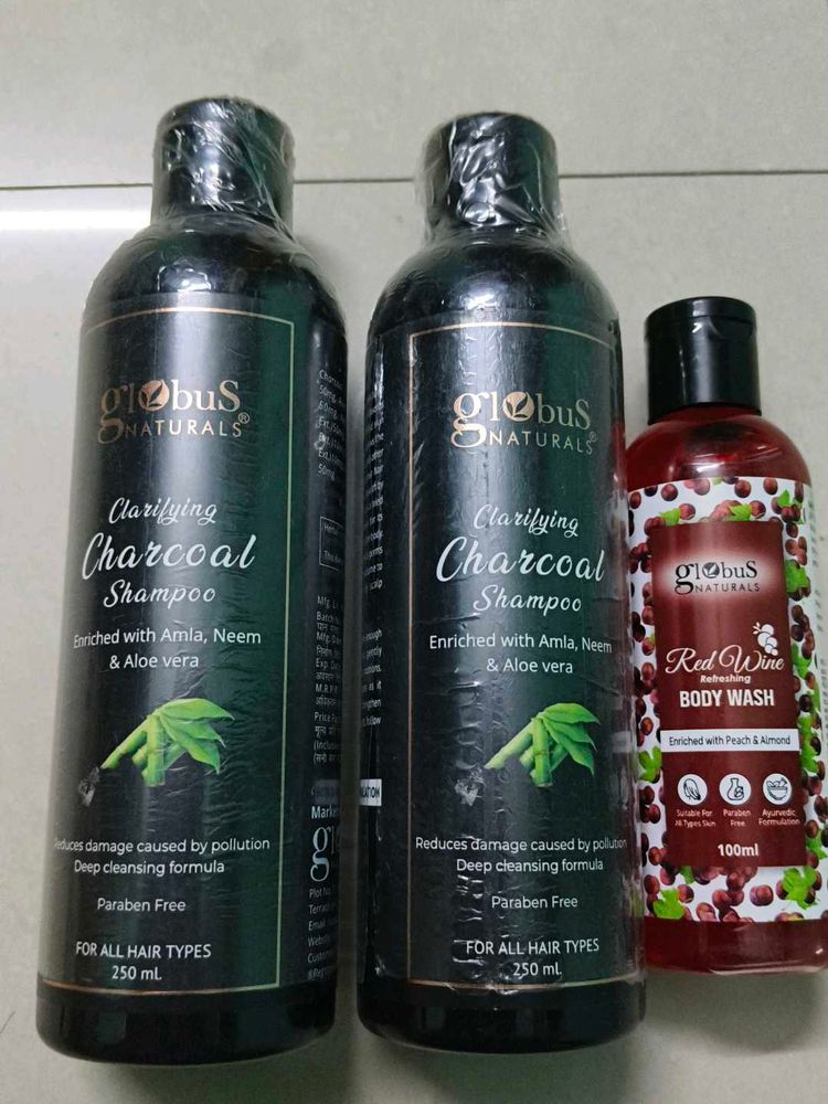 Globus Naturals Shampoo 2 &amp; Body Wash 1