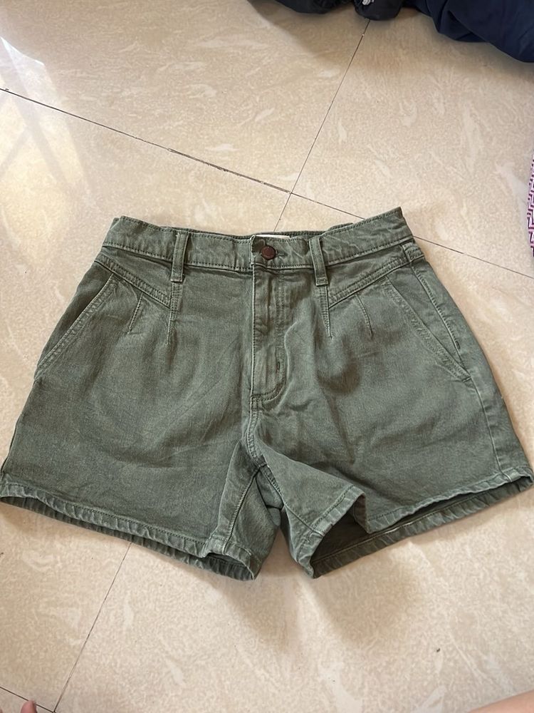 High Rise Midi Short