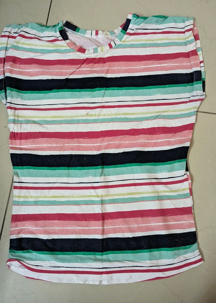 Stripped Colorful Tshirt