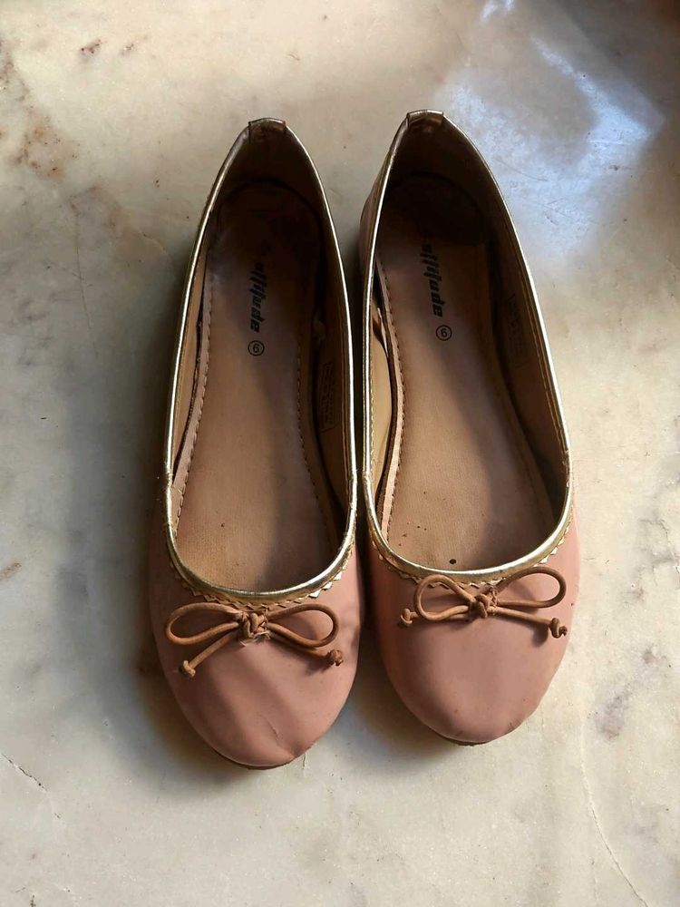 Cute Pink Ballet Flats