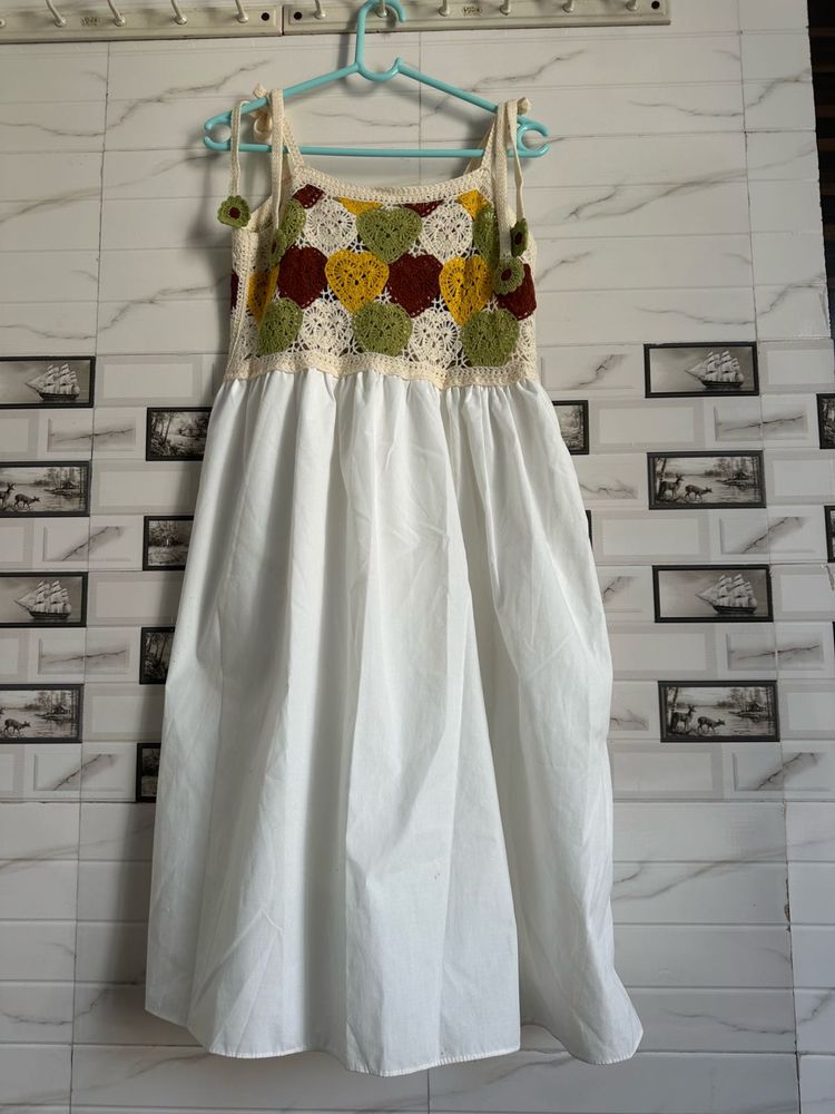 Crochet Heart Sundress