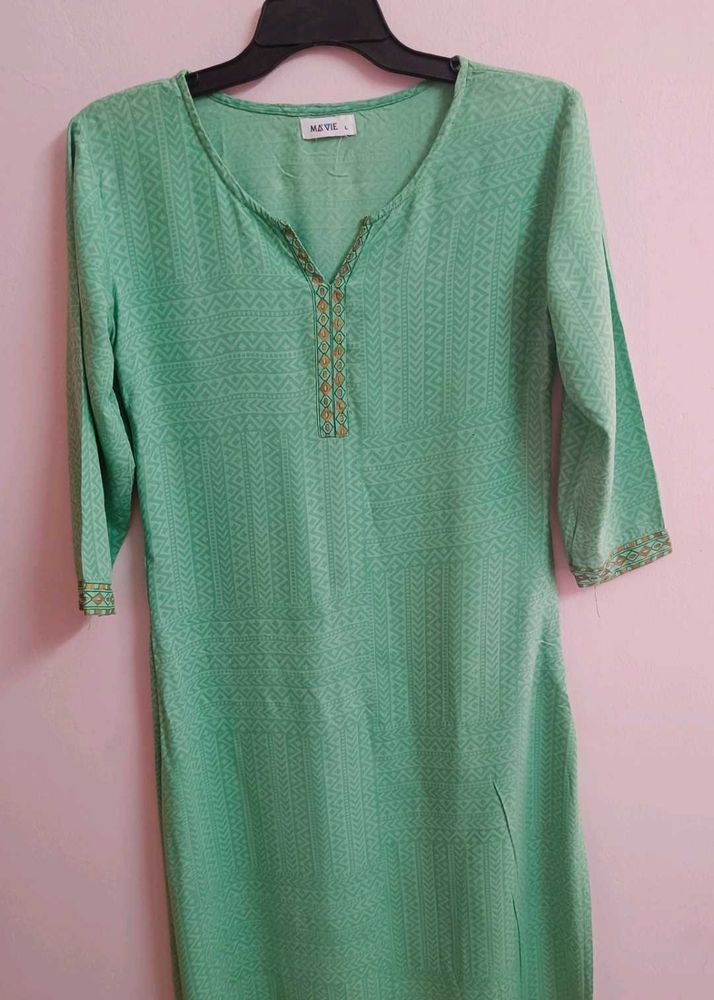 Mint Green  Kurti