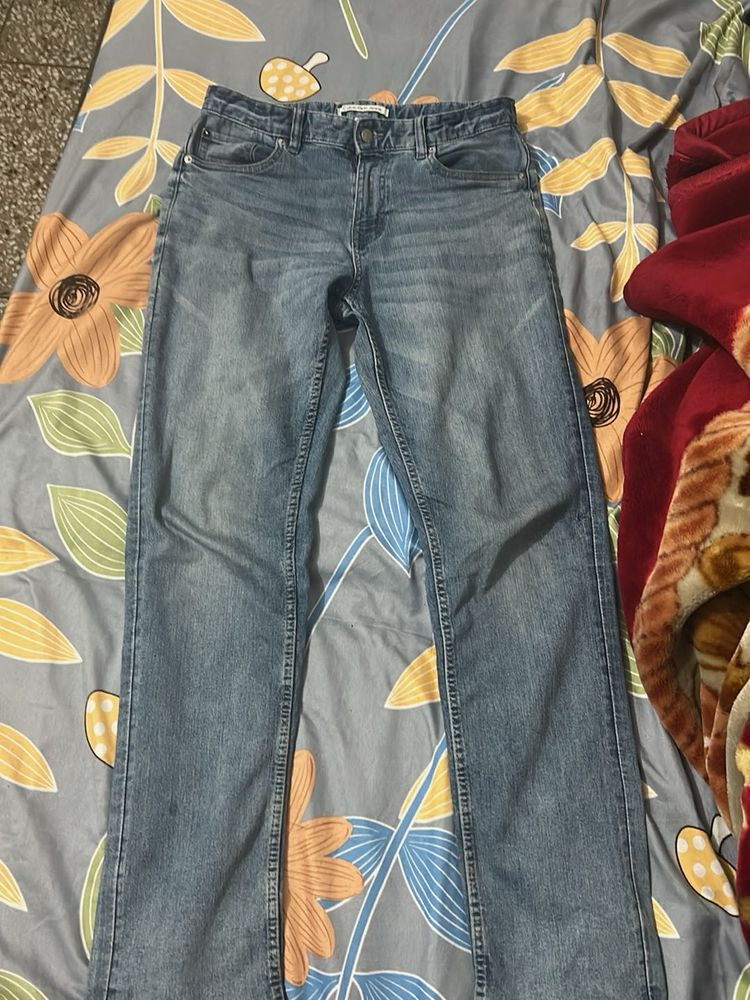 Light Wash Denim Jeans