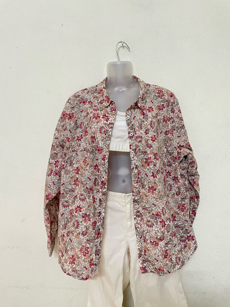 Marks &amp; Spnecer Floral Shirt For Women