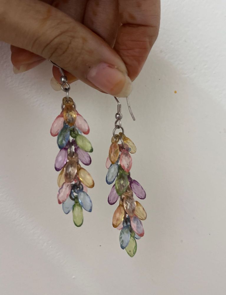 Crystal Hanging Earrings