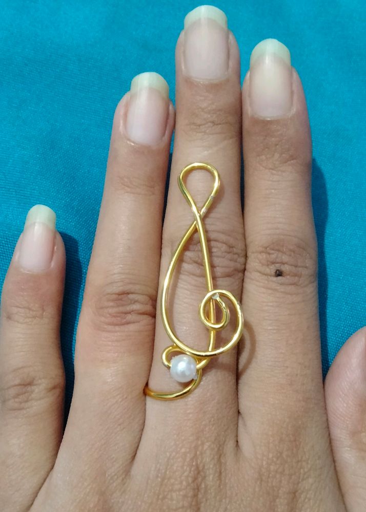 Antic Music Sign Half Ring RARE PIECE