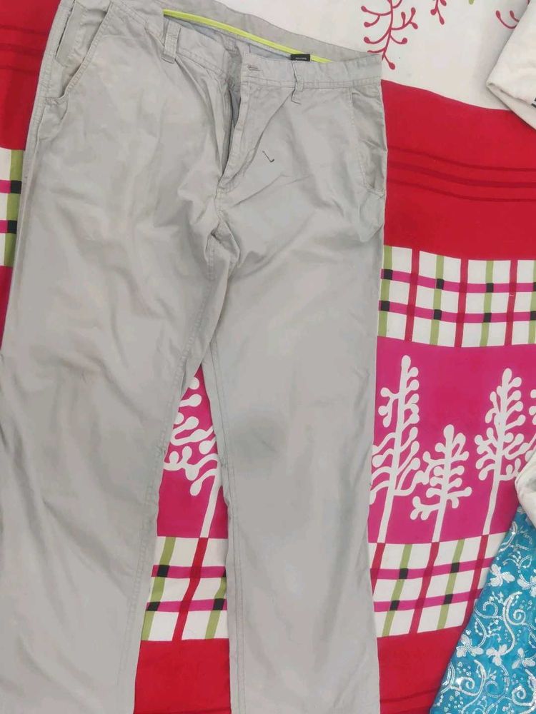 Casual Light grey Pants