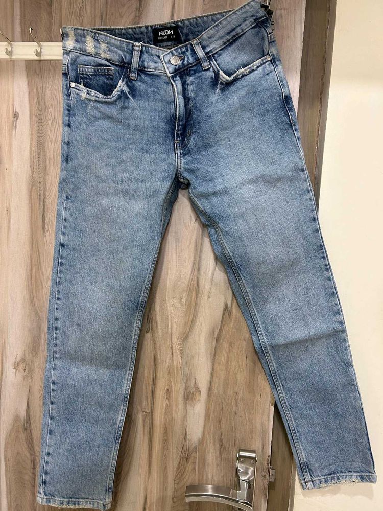 NUON Light Wash Denim Jeans